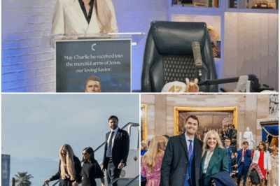 The Nation Watched in Stunned Silence as Erika Kirk, Draped in Black but Burning With Defiance, Announced That the Blood of Her Slain Husband Would Not End His Dream — That Charlie Kirk’s ‘American Comeback’ College Tour Would Rise Again This Fall, Louder and Fiercer Than Before. Her Words — ‘We’ll Never Surrender’ — Struck Like Lightning Across Campuses and Capitol Halls Alike, Leaving Millions Asking Whether This Moment Was Not Just a Widow’s Grief, But the Birth of a Movement That Could Outgrow the Man Who Started It, and Change the Course of a Generation Forever