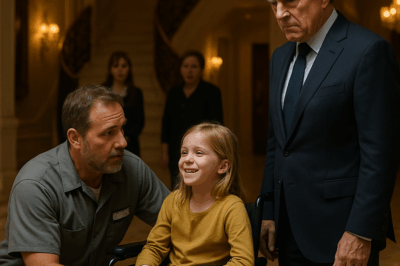 “Billionaire Came Home—Found Janitor Dad Caring for Disabled Girl”