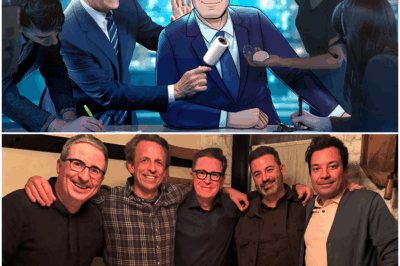 Late-Night Rebellion: How Stephen Colbert’s Exit Sparked an Unlikely Alliance of Comedy Giants