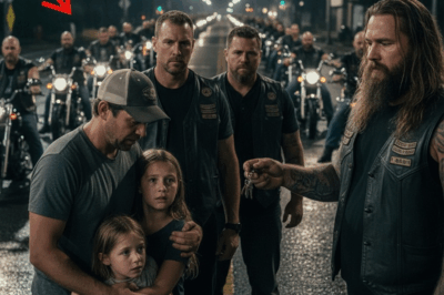 Single Dad Lost His Job for Helping a Biker… Hells Angels Sent 40 Riders to His House…. He gave a stranger a bottle of water.