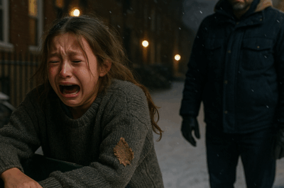 Nathan squinted through the darkness, his breath forming clouds in the frigid air. At first, he thought it might be a stray animal, but as his eyes adjusted, his heart nearly stopped. It was a child, a little girl, no more than 7 years old, was methodically searching through the garbage.