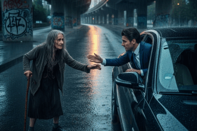 Billionaire Spots His Childhood Nanny Begging in the Rain—What He Did Next Shocked Everyone