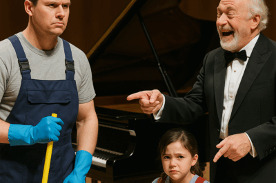 A violinist tested acoustics. And in the center of it all stood Jack, gently buffing the curved edge of the Steinway with a worn microfiber cloth as if he were handling something sacred. He paused, not because he was finished, but because he wasn’t ready to move on. His palm rested lightly on the wood, his eyes far away. You’re talking to furniture again.