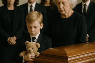 The boy hadn’t spoken for almost three years, but during his father’s funeral, he turned to his grandmother and said something terrible