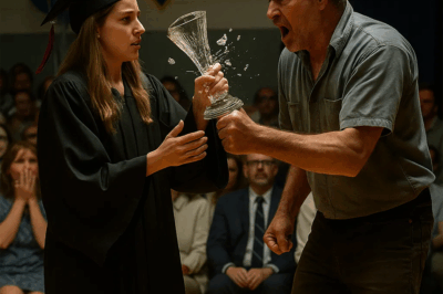 The principal’s voice rang bright under the gym’s lights, bouncing off banners and folded bleachers lined with parents in summer shirts. It smelled like roses and floor wax. I felt the tassel brush my cheek, felt the weight of the medal at my collarbone, the burn in my calves from standing in the same heels for too long.