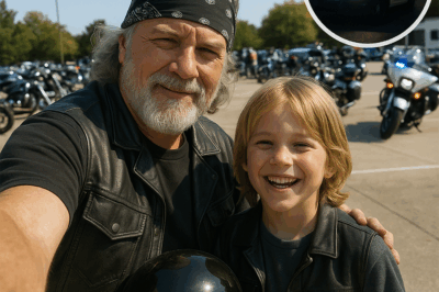 My mother-in-law called the cops on me for “attempted kidnapping” when I picked up my own son from school on my motorcycle.