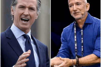 GOVERNOR DROPS THE MIC: SILENCING BEZOS AND TRUMP WITH 8 WORDS – The Tech Titan’s Stunning Silence and a Nation’s Moral Reckoning!