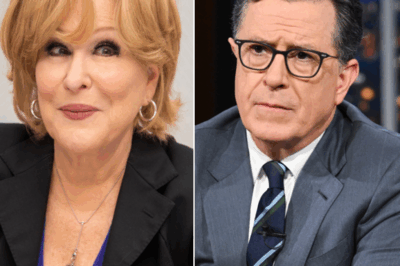 The Night Bette Midler Commandeered the Stage — A Raw, Unfiltered Statement to Stephen Colbert and Beyond