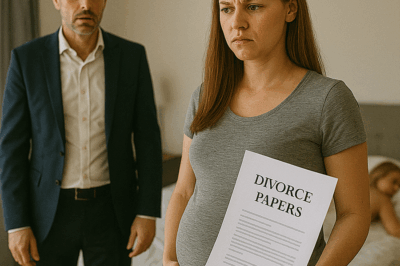 “A Billionaire Husband Was Caught in Bed with His Mistress — But When He Returned Home, His Pregnant Wife Was Waiting at the Door, Holding Divorce Papers and a Secret That Would Cost Him More Than His Fortune.”