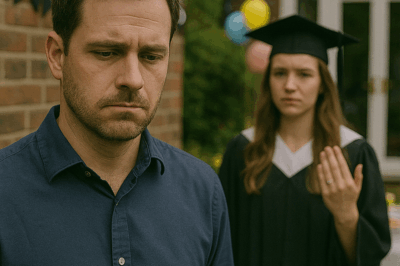 My Wife Announced She Was Divorcing Me Right in Front of Everyone at My Graduation Party — I Disappeared Without a Word, Started Over, and Three Years Later She Finally Learned the Truth That Left Her Speechless.