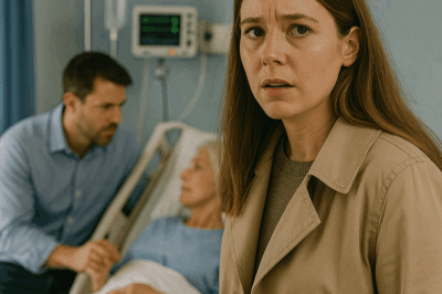 When I Left My Late Father’s Will Reading Early After Getting an Urgent Call, I Never Expected to Find My Husband at the Hospital — Standing Beside My Mother-In-Law’s Bed, Holding Her Hand and Whispering Something That Made My Heart Stop Before I Finally Learned the Truth That Changed Everything