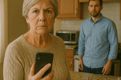 “My Daughter-in-Law Texted Me: ‘Heat Up the Leftovers’ — But When I Walked Into Her Kitchen and Saw What She’d Really Meant, I Did Something That Left the Entire Family Speechless and Changed the Way They Saw Me Forever.”