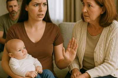 “After My Daughter-in-Law Gave Birth, I Offered to Help Take Care of the Baby — She Refused Coldly, Then Said a Sentence That Made Me Realize I Might Not Know My Own Family Anymore”