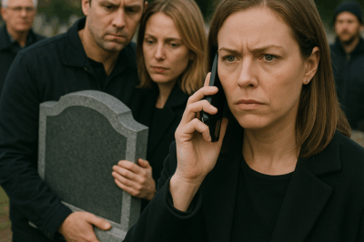 “On the Day I Brought Flowers to My Mother’s Tomb, I Found Her Grave Replaced by a Stranger’s — and the Cemetery Footage Showed My Husband and Another Woman Moving It Together”