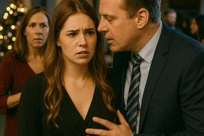 “My Daughter’s Boss Cornered Her at the Office Party and Tried to Threaten Her Career — But When I Found Out, I Didn’t Call the Police First… I Walked Into His Office With Proof That Made His Empire Collapse Overnight”