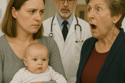 “My Mother-in-Law Looked at My Newborn and Said, ‘That Baby Isn’t Family.’ Everyone Went Silent — Until the Doctor Stepped Forward and Revealed a Truth None of Us Were Ready to Hear, a Truth That Changed Our Family Forever and Exposed What Really Happened Before the Birth.”