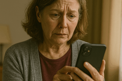 “My Son Texted Me, ‘We Need Space From You. Please Don’t Reach Out Anymore.’ My Hands Shook So Hard I Could Barely Read It. I Was Ready to Delete His Number Forever — Until I Found the Letter Hidden in My Late Wife’s Journal That Explained Everything I Never Knew.”