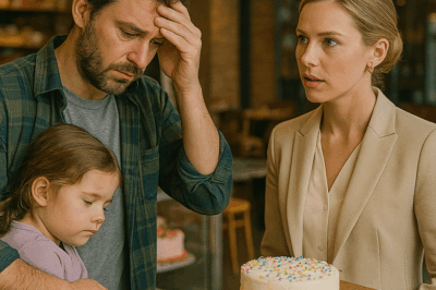 “A CEO Overheard a Broke Single Dad Calling to Cancel His Little Girl’s Birthday Cake Order — But What She Did Next Not Only Changed His Daughter’s Life, It Changed the Way Her Entire Company Saw What Real Leadership Means.”