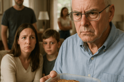 “My Ex-Wife Sent Homemade Cookies for Our Kids. When My Neighbor—A Retired Pharmacist—Saw Them, His Face Went Pale, and What He Told Me Next Made Me Question Everything I Thought I Knew About Trust, Family, and Second Chances.”