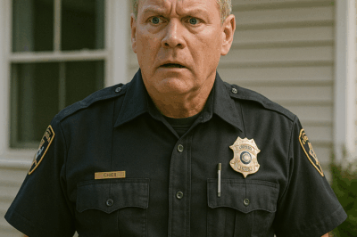 “My Neighbor Called 911 Because I Refused to Let Her Kids Swim in My Pool — When the Officers Arrived and Saw Who Owned the House, Their Faces Went Pale. I’m the Police Chief… and What Happened Next Turned Our Peaceful Suburban Street Into a Lesson None of Us Will Forget.”