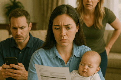 “On My Son’s First-Month Celebration, I Found a Pregnancy Report in My Husband’s Phone — But the Name on the Form Wasn’t Mine, and the Date Was When I Was Still Carrying Our Child”