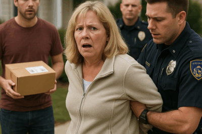 “The HOA Karen in My Neighborhood Diverted My Package Delivery to Her House—But When the Police Found Out It Contained Legally Tracked Prescription Medications, Everything She’d Built Came Crashing Down and I Learned Just How Dangerous Petty Power Can Really Be.”