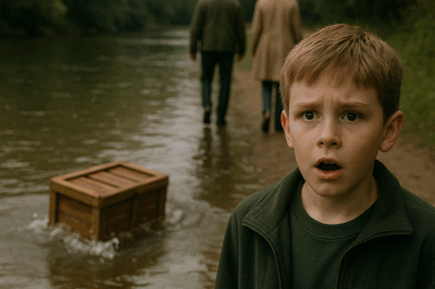 “I Saw My Parents Throw a Heavy Wooden Crate Into the River and Walk Away Without a Word — When I Ran Closer, I Heard a Faint Cry From Inside, and That Discovery Shattered Everything I Thought I Knew About My Family.”