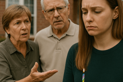 On My Birthday, My Parents Sat Me Down and Said, “Your Brother’s in Trouble — You Need to Sell Your House to Pay His Debts.” I Laughed, Said “No,” and What Happened Next Exposed Every Secret They’d Been Hiding.