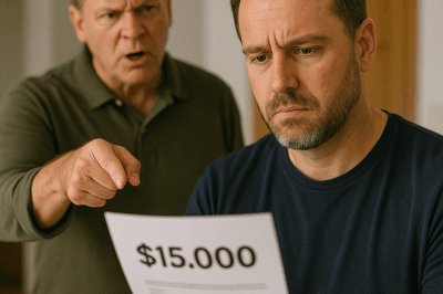 “Cover My Son’s College,” My Brother Said, Tossing Me a $15,000 Bill for Dorms, Laptop, and Meal Plan — When I Refused, He Called Me Ungrateful, but Months Later He Found Out Exactly Whose Money Had Been Paying His Mortgage.