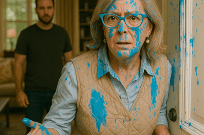 “My Overbearing HOA Neighbor Kept Sneaking Into My House to ‘Inspect Violations’ — So I Set a Simple Trap with a Bucket of Blue Paint That Exposed Her in Front of the Entire Neighborhood Committee”