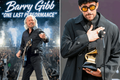 BREAKING: Barry Gibb’s “One Last Performance” Sends Shockwaves Through Music History — From London’s Stage to the World’s Heart, the Bee Gees Legend Bids Farewell to Five Decades of Stardom, Revealing the Protégé No One Expected… and a Warning That Could Change the Future of Pop Forever.