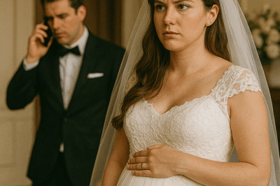 The Pregnant Bride Overheard Her Billionaire Fiancé Admitting His Plan to Leave Her After the Wedding — She Walked Down the Aisle Anyway, but What She Did at the Altar Left the Entire Ceremony Frozen in Absolute Silence