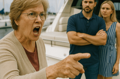 “When My HOA President Demanded That I Open My Private Yacht for Her Weekend Guests — I Politely Refused, So She Tried to Break In, and the Security Footage That Followed Made the Whole Marina Laugh for Weeks”