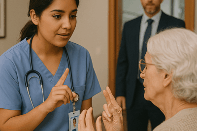 “The Nurse Who Spoke Without Words”