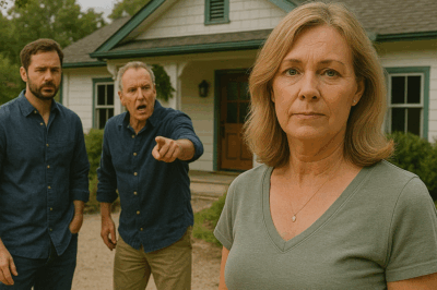 “When I Told My Husband I’d Finally Sold Our Old Country House, He Exploded—‘You Idiot! How Could You Sell It? I Already Promised It to Someone Else!’ But When I Discovered Who That ‘Someone’ Was, I Realized I’d Been Living With a Stranger All Along.”