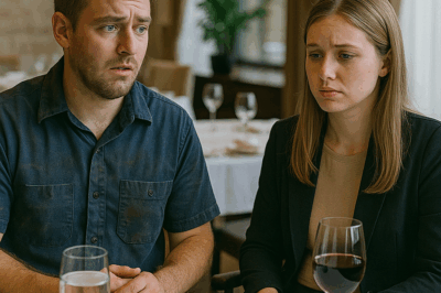 He Was a Broke Mechanic Who Showed Up for a Blind Date and Sat at the Wrong Table—But Instead of the Woman He Was Supposed to Meet, He Ended Up Talking to the CEO’s Paralyzed Daughter. What Happened That Night Shocked Everyone and Changed Both of Their Lives Forever