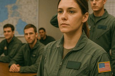 “‘Real Pilots Only,’ They Snickered During the Briefing, Rolling Their Eyes When I Walked In — But When the Instructor Entered, Snapped a Perfect Salute, and Said ‘Phoenix One, Ma’am,’ Every Single Jaw in That Room Dropped”