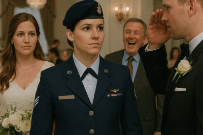 “My Father Laughed, ‘She Couldn’t Handle Military Life!’ When I Came Home for My Brother’s Wedding, He Mocked My Uniform in Front of Everyone—But When the Groom Snapped to Attention and Saluted Me, My Father’s Smile Vanished, and He Finally Learned What I’d Become.”