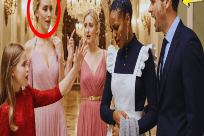 A billionaire had brought in models so his daughter could choose a new mother—but she pointed at the maid and said, “I want you to be my mommy.”