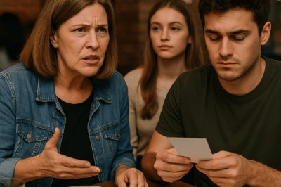 At a family dinner where my mother smeared the silence with strange words, told me my success meant nothing, and claimed my sister was her only treasure, I paid the bill but uncovered something far darker.