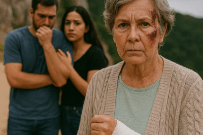 “He Smiled as He Shoved Me — My Son-in-Law Tried to Bury Me Under Rocks and Silence the Truth. He Didn’t Count on One Thing: I Crawled Out, Lived to Tell, and Turned Their Perfect Life Into a Public Reckoning.”