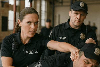 🚔 STORY: “The Rookie Who Didn’t Back Down”