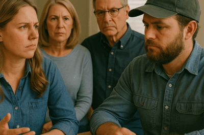 At a family dinner where my sister mocked my husband as “just a farmer” and my parents nodded in agreement, they dismissed us with arrogance—until the day they begged us for $20,000, and we revealed the truth they never expected.