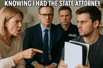 “She Tried to Take My Game Console for Her Entitled Son and Threatened to Call the Police — But She Had No Idea the State Attorney Was Visiting My House That Day, and What Happened Next Left the Entire Neighborhood Speechless”