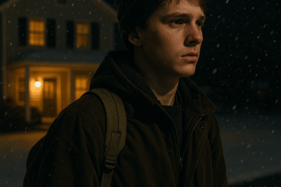 “When I Was 18, My Parents Told Me, ‘Don’t Ever Come Back Here,’ and I Walked Away Into the Snow With Nothing but a Backpack. For Years, I Struggled to Survive Alone — Until One Winter, They Called Me in Tears. What They Didn’t Expect Was Who Opened the Door for Them That Night.”