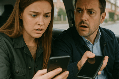 “It Was Supposed to Be Just Another Ride Home After Work, Until My Uber Driver Looked at Me Through the Rearview Mirror and Whispered, ‘You’re Not Safe at Home.’ Then He Handed Me a Phone—and My World Shattered”