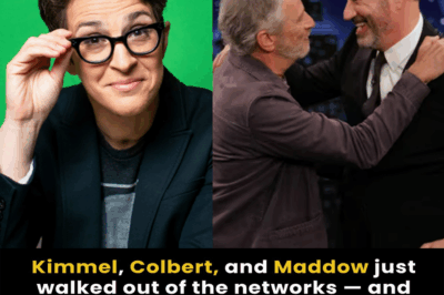 “Shockwave in the Studio: When Maddow, Colbert and Kimmel Quit—and Launched a Rebel Newsroom—Everything Changed Overnight”
