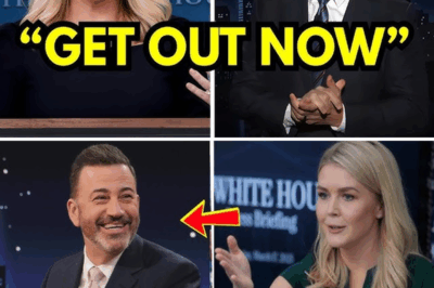 “Late-Night Betrayal Unleashed: Jimmy Kimmel Files a Stunning $50 Million Suit After Karoline Leavitt’s Fiery TV Ambush — The TV World’s Next Big Showdown?”