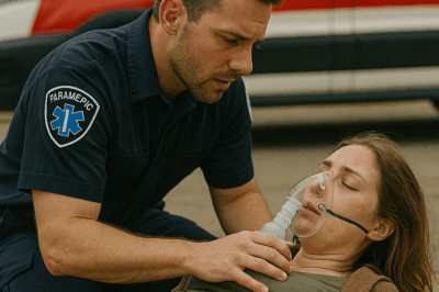 After Her Husband Abandoned Her During a Storm, Leaving His Pregnant Wife Fighting for Her Life, a Young Paramedic Found Her Barely Breathing — What He Did Next Not Only Saved Her, but Sparked a Second Chance at Love That Neither of Them Ever Saw Coming