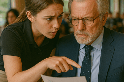 💥 STORY: “The Waitress and the Document”